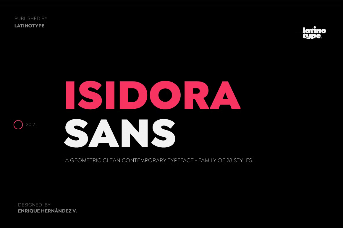 Isidora Sans Font 1