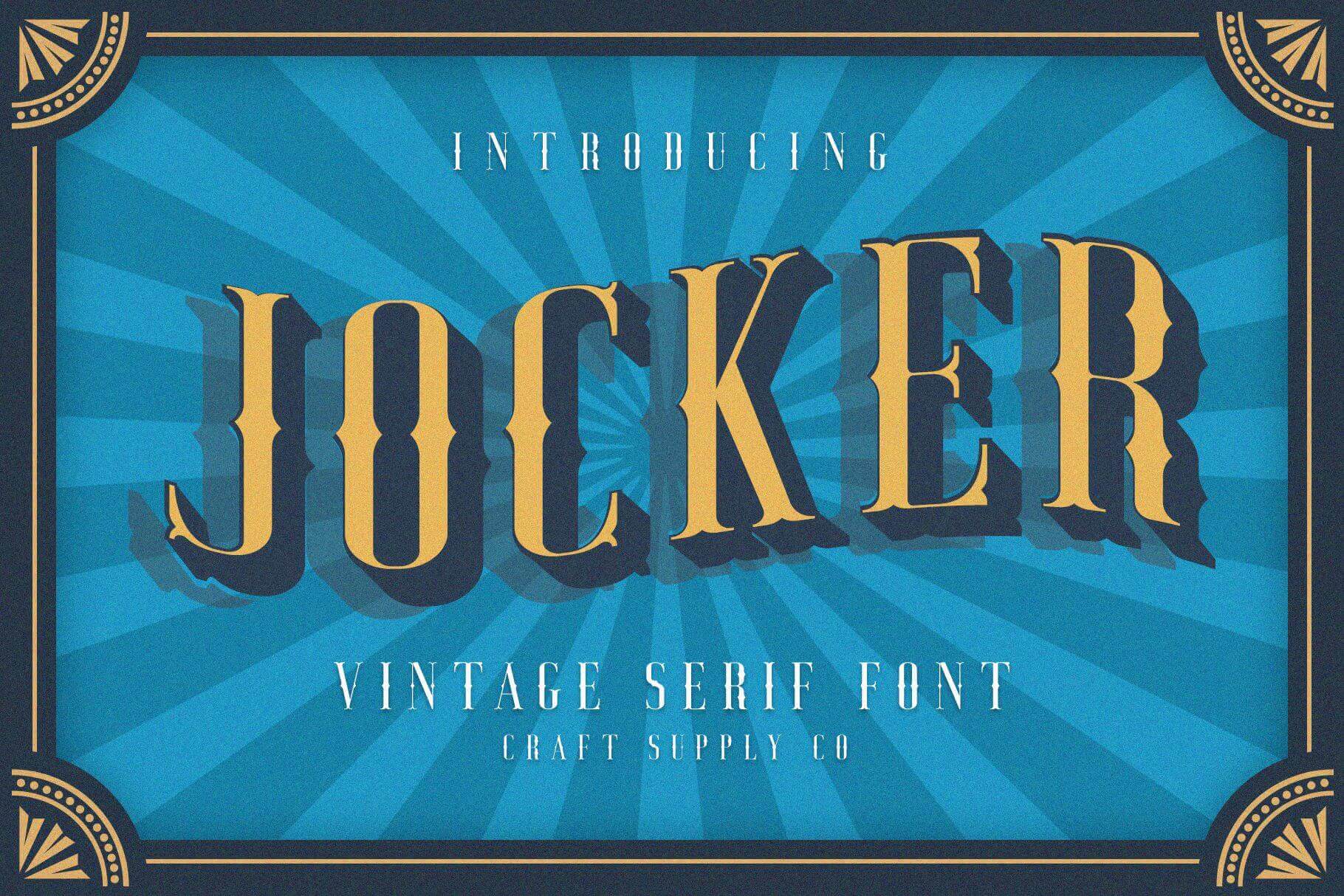 Jocker Font