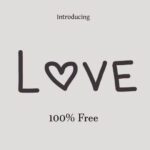 Love Handwritten Font