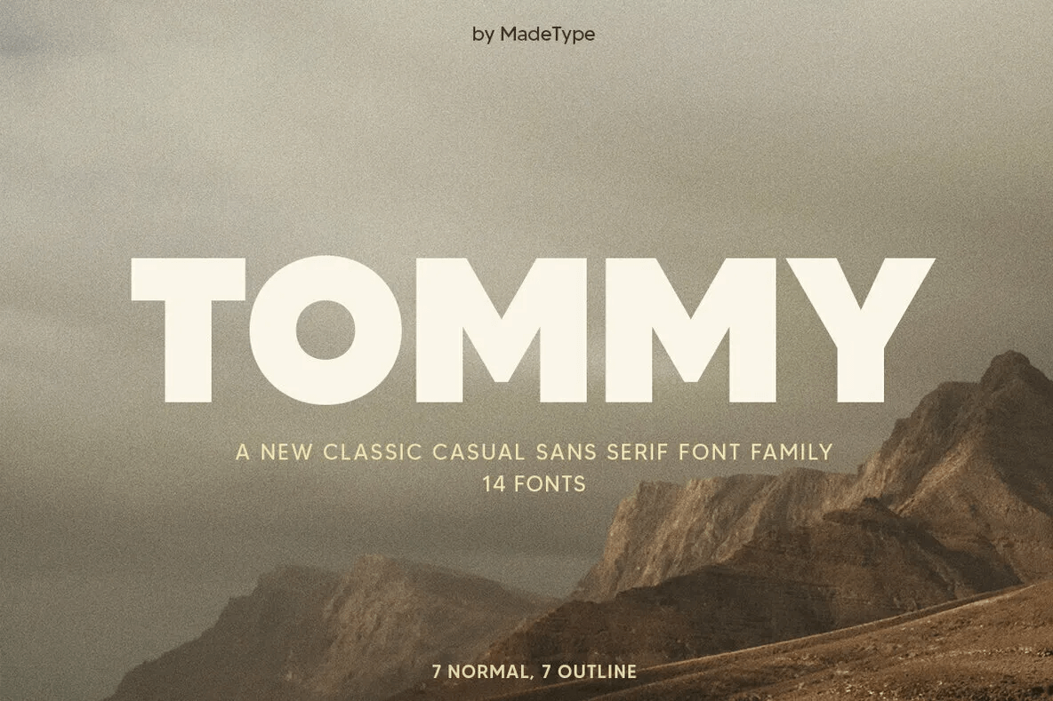 MADE Tommy Font -1