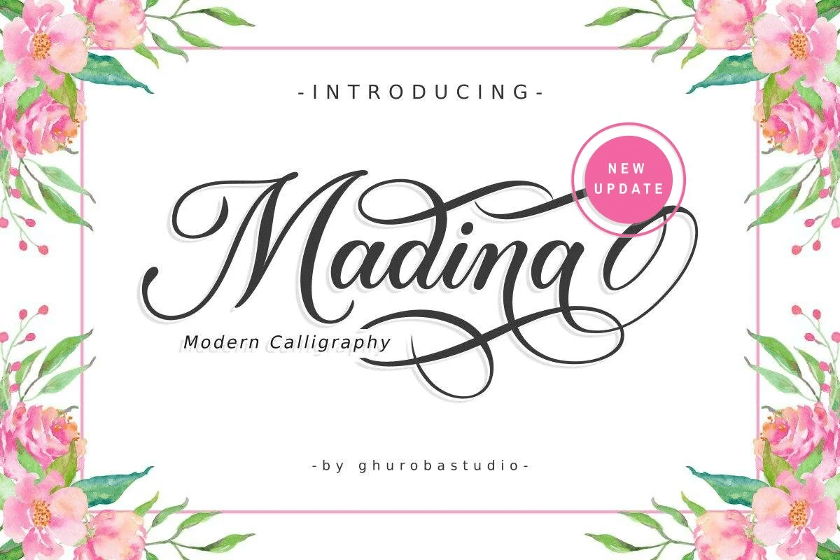 Madina Calligraphy Font -1