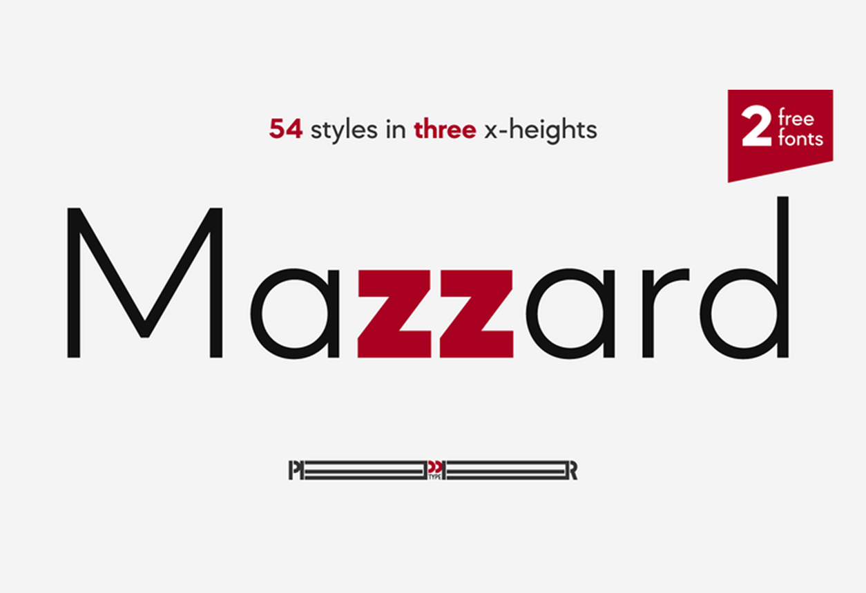 Mazzard Font