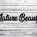 Nature Beauty Font