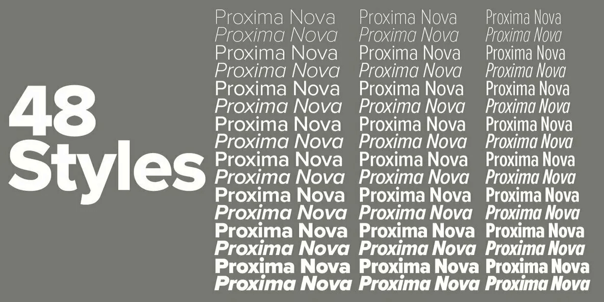 Proxima Nova Font -3