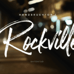 Rockville Brush Script Font