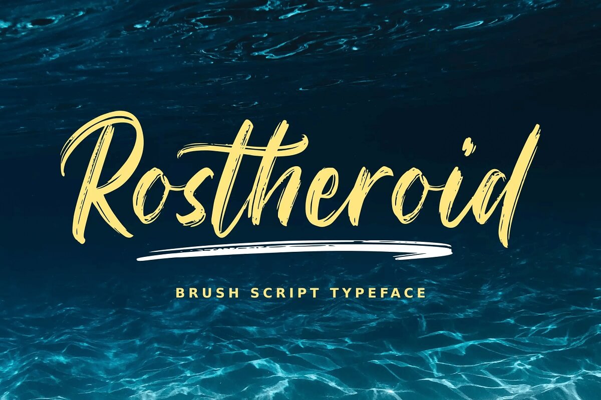 Rostheroid Font 1