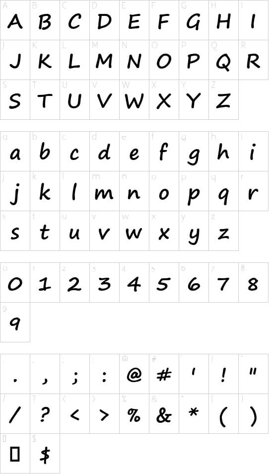 Segoe Print Font -2