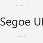 Segoe UI Font -1