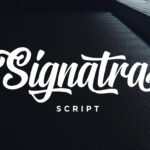 Signatra Font -1