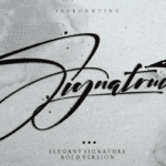 Signatrue Font 1