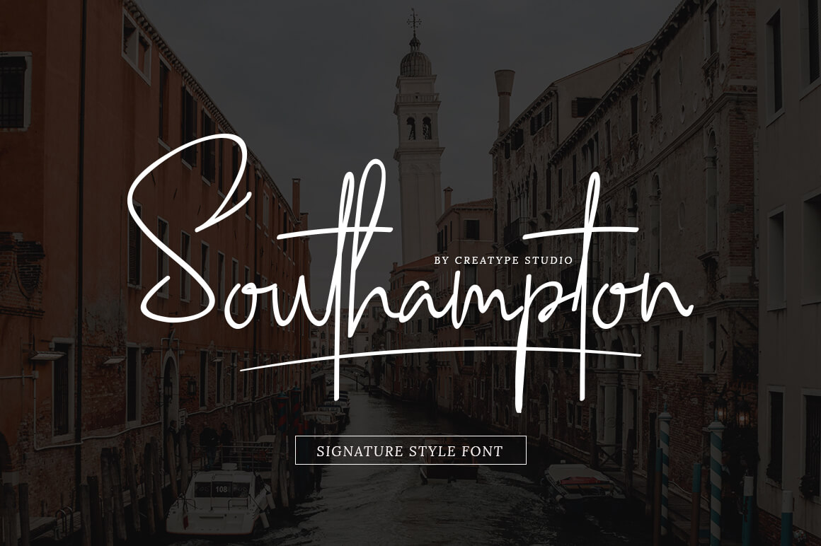 Southampton Font 1