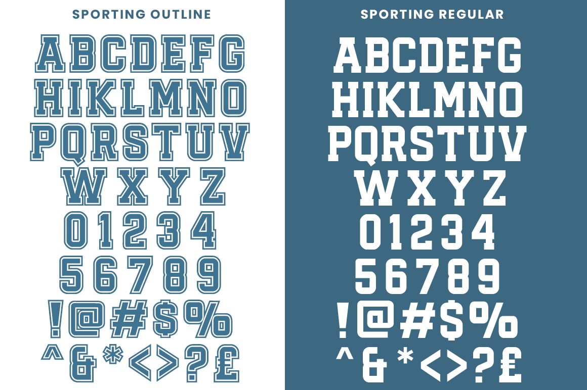 Sporting Font- 3