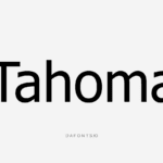 Tahoma-Font