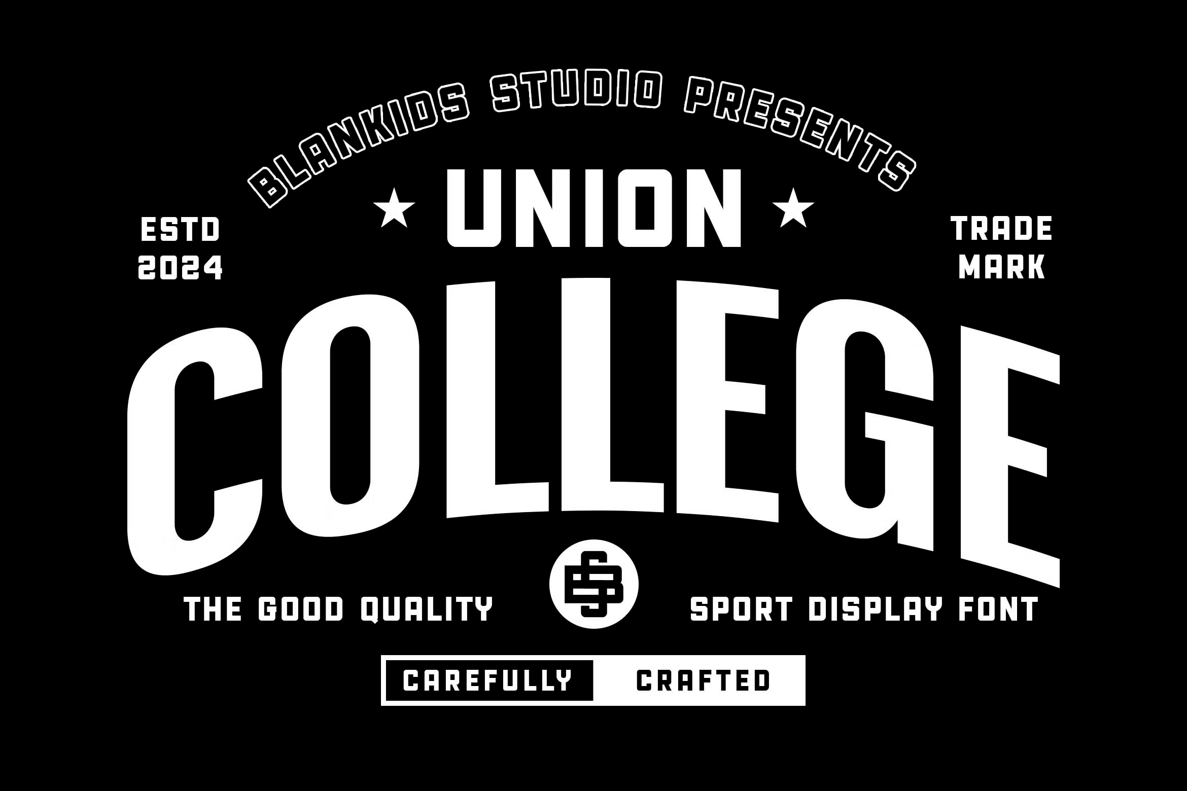 Union College Font -1