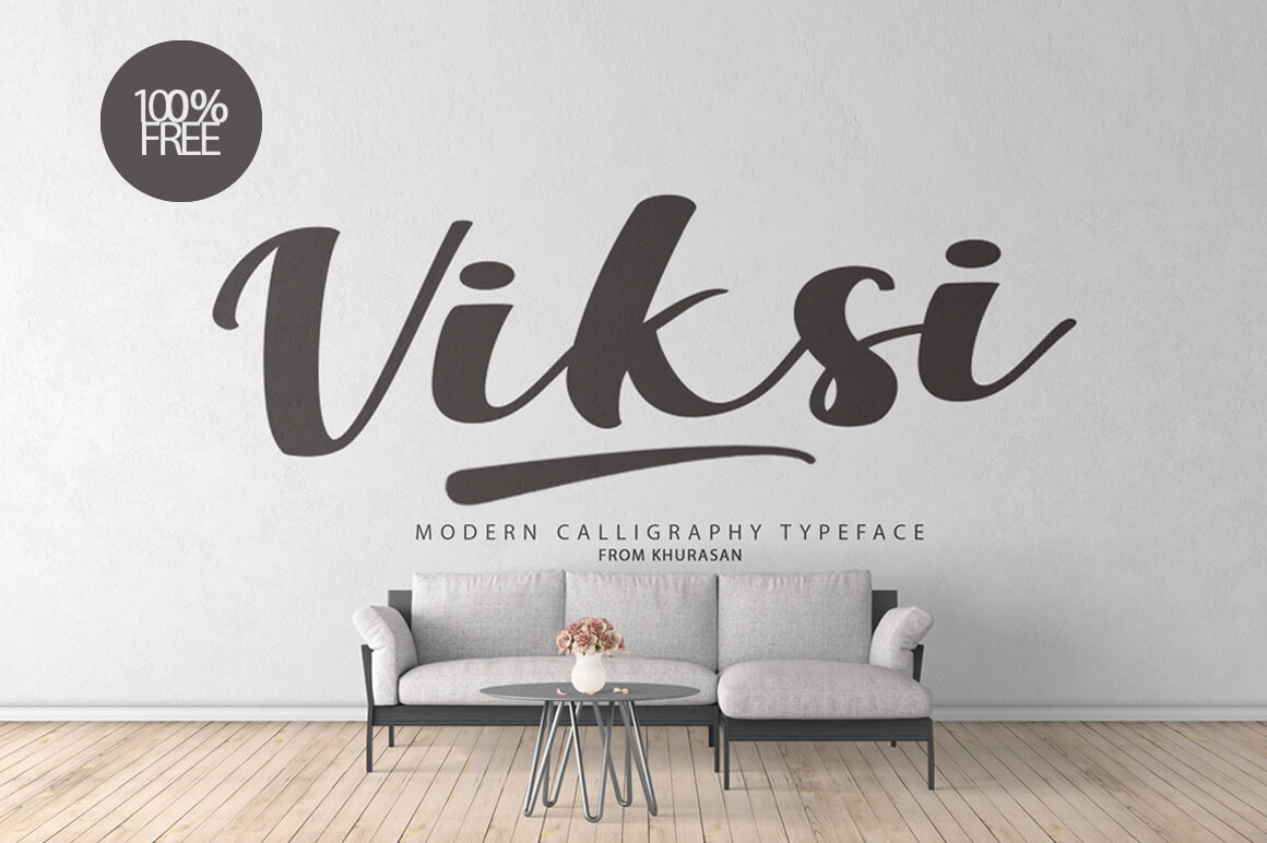 Viksi Calligraphy Font