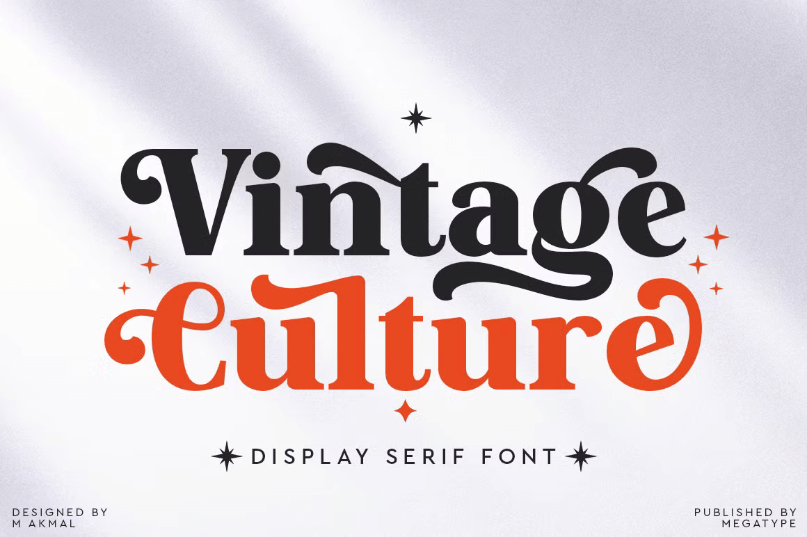 Vintage Culture Serif Font -1