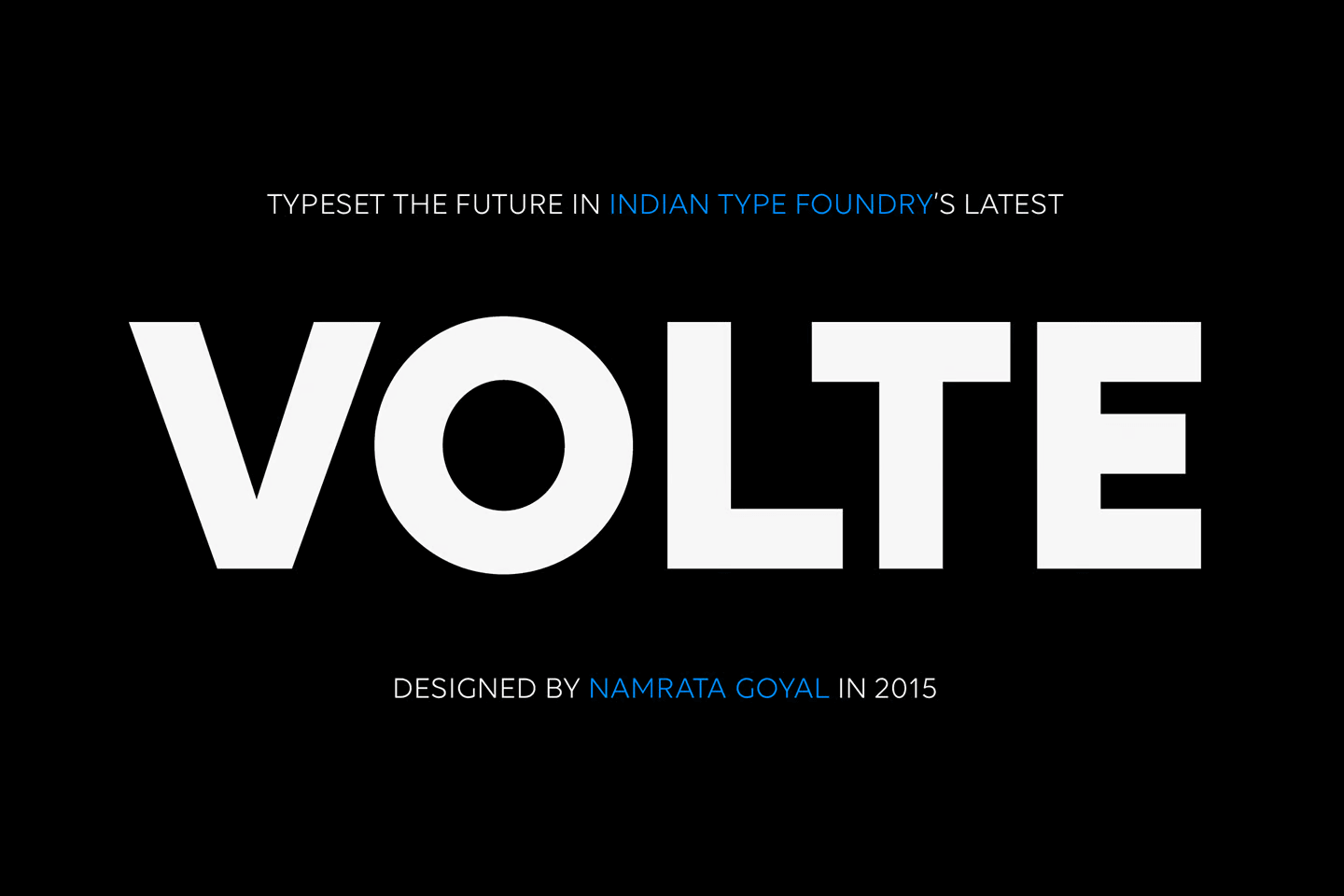 Volte Font