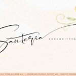 santeria-calligraphy-font