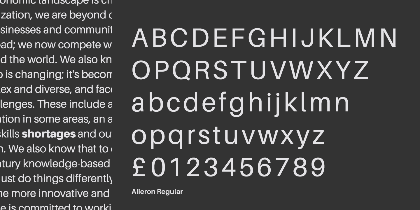 Aileron Font 3