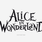 Alice in Wonderland Font