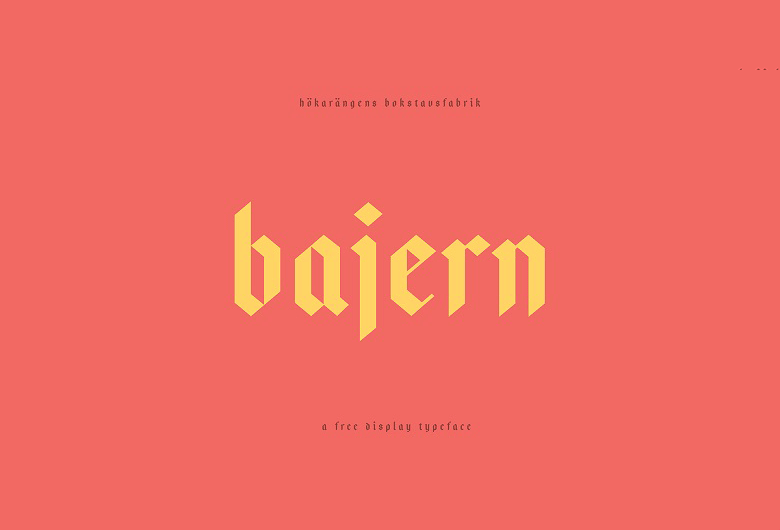 Bajern Font