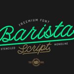 Barista Font 1