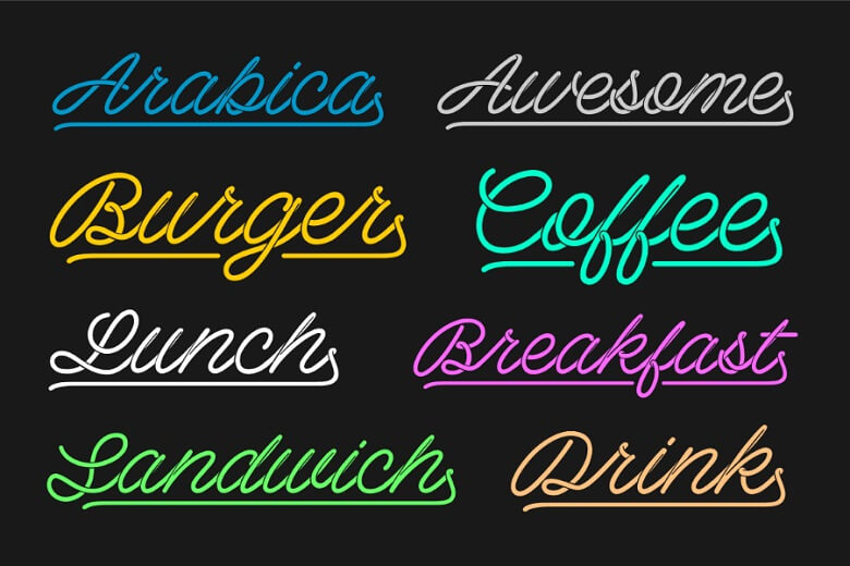 Barista Font 3