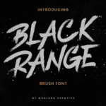 Black Range Font