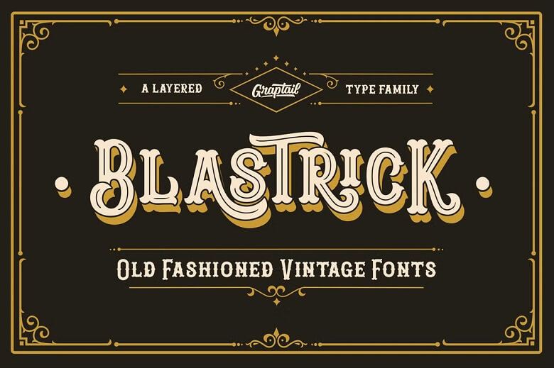 Blastrick Font