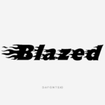 Blazed Font