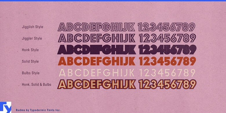 Budmo Font -3