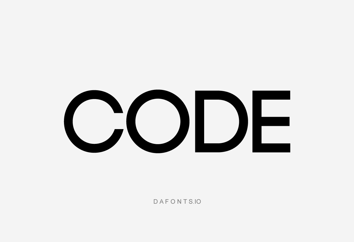 Code Font