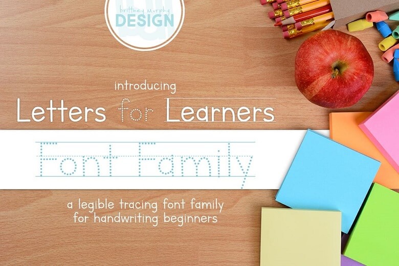 Letters for Learners Font