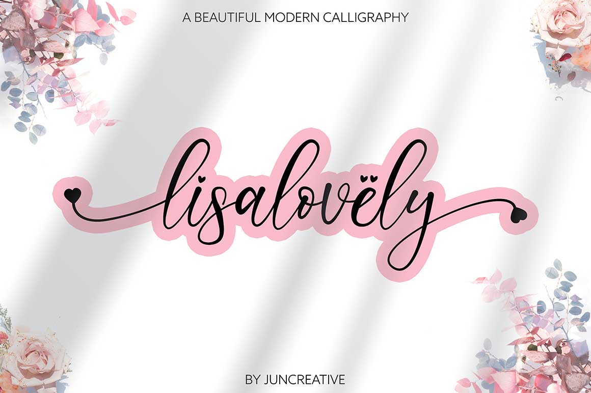 Lisalovely Font 1