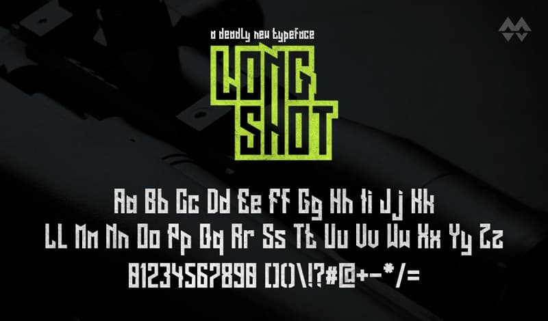 Long Shot Font 2