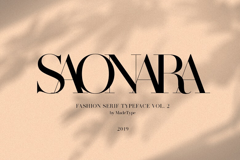 Made Saonara Font