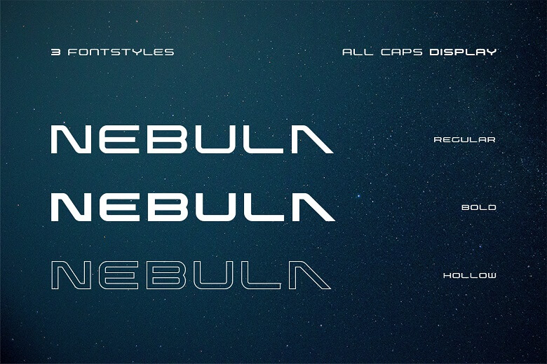 Nebula Font02