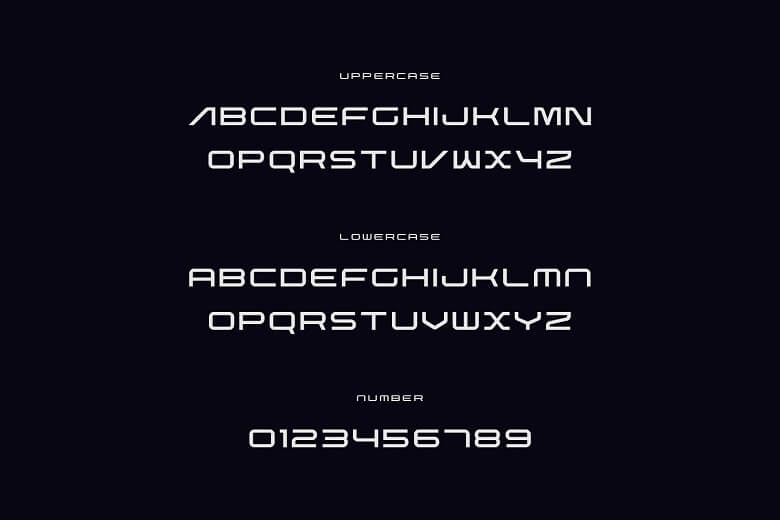 Nebula Font03