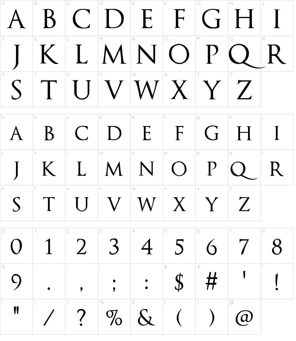 Optimus Princeps Font 2