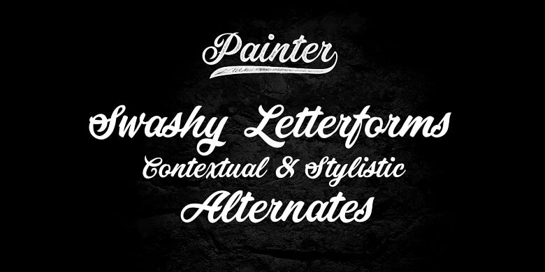 Painter Font 3