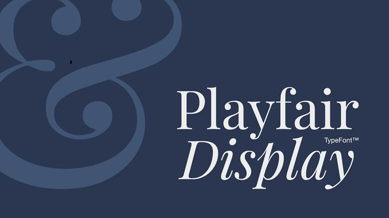 Playfair Display Font -1