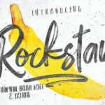 Rockstar Font 1