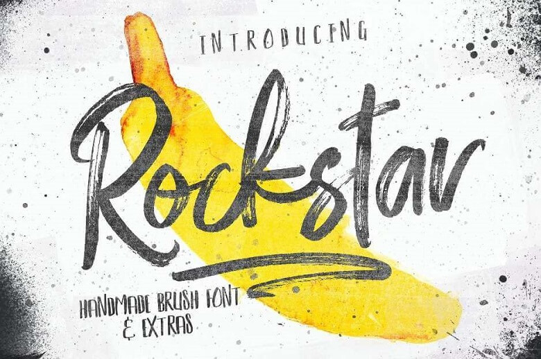 Rockstar Font 1