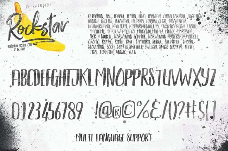 Rockstar Font - Dafonts