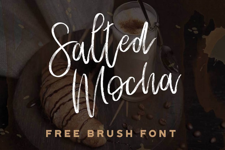 Salted Mocha Font - Dafonts