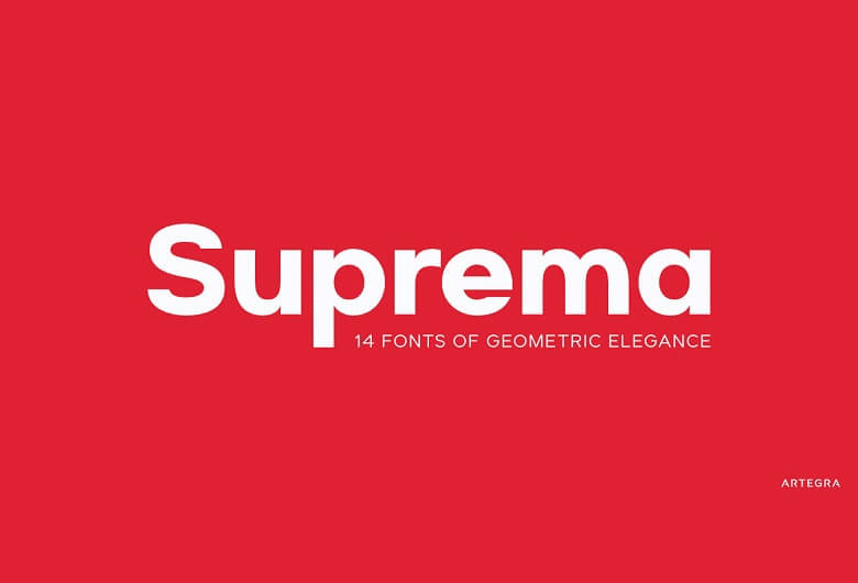 Suprema Font