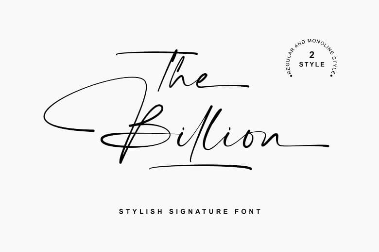 The Billion Font-1