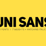 Uni Sans Font Family