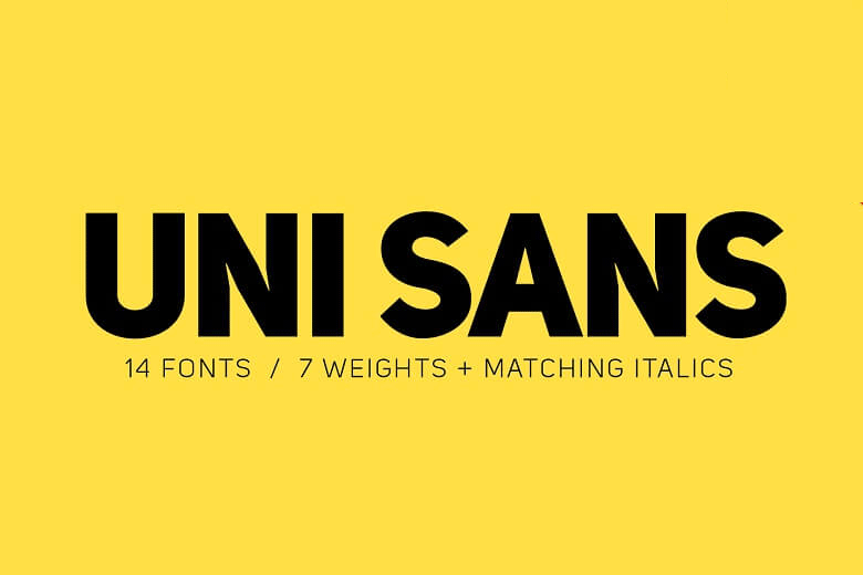 Uni Sans Font