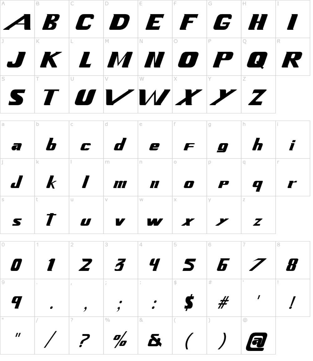 Xenogears Font 2